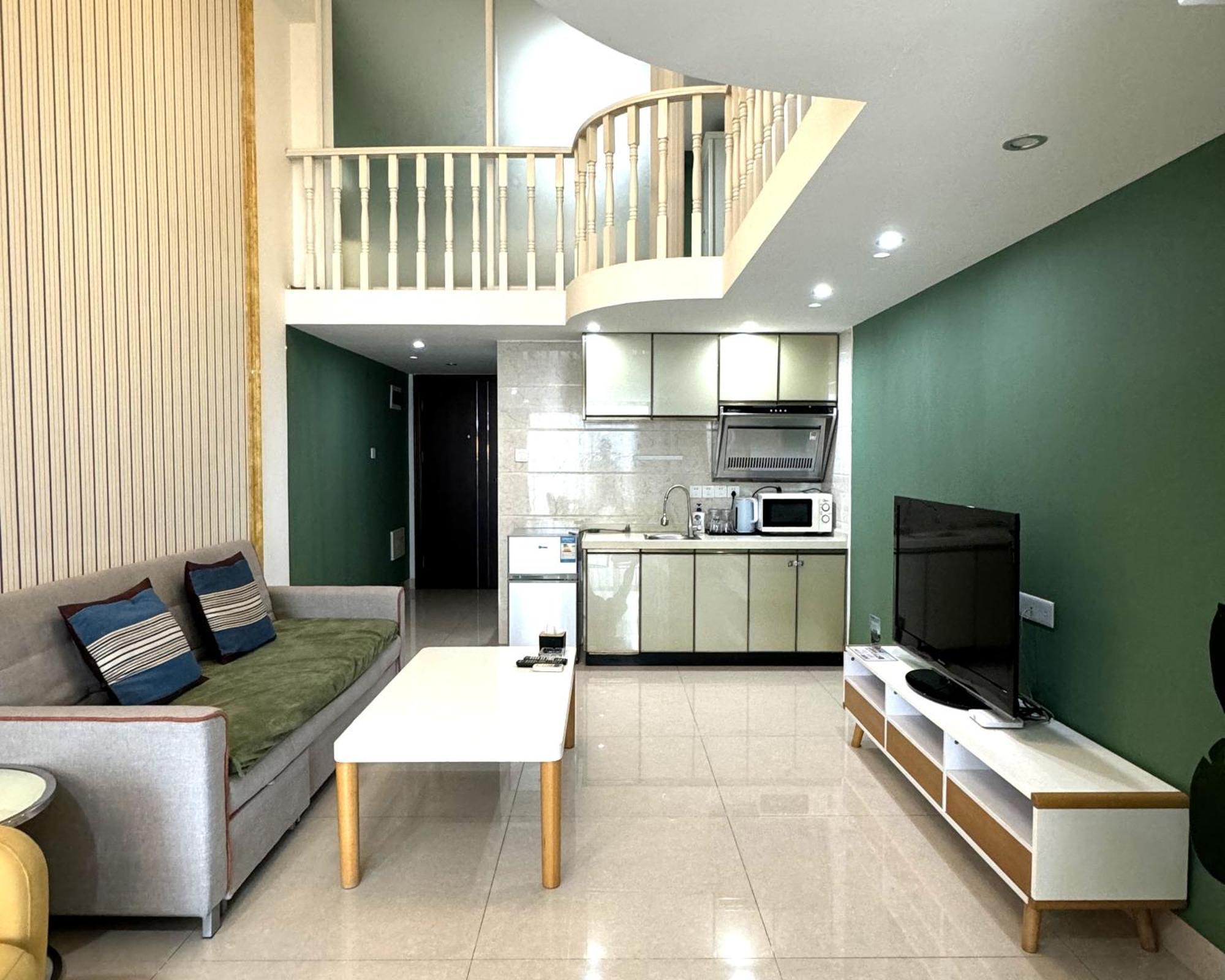 April Fair Duplex Apartment Guagnzhou South Railway Station Min Jie Branch Kuangcsou Kültér fotó